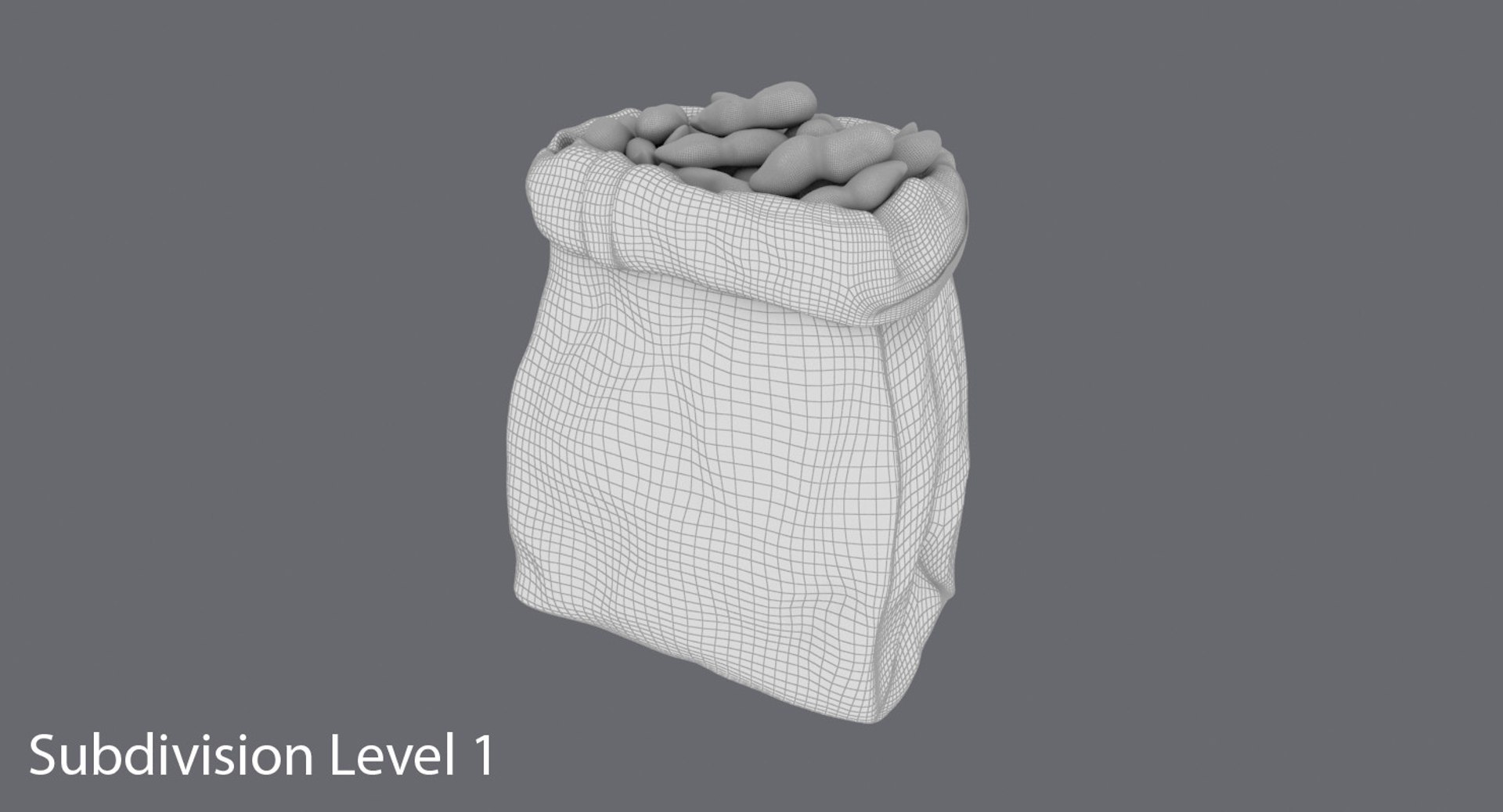 bag model https://p.turbosquid.com/ts-thumb/My/QyGMbD/IxOuJVUI/peanut_bag_stand_subdivisions_0002/jpg/1511200875/1920x1080/fit_q87/e874da9640cefca51ca65fa1e4ca01932d47a14a/peanut_bag_stand_subdivisions_0002.jpg