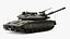 3D Dirty Israeli Tank Merkava 5 Olive Rigged for Cinema 4D