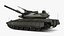 3D Dirty Israeli Tank Merkava 5 Olive Rigged for Cinema 4D