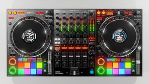 3D DJ controler model