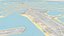 Die Palmeninsel Jumeirah, Dubai, Vereinigte Arabische Emirate, Straßen und Wege