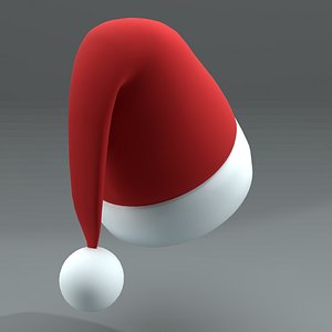 Santa Claus Hat model v1 3D