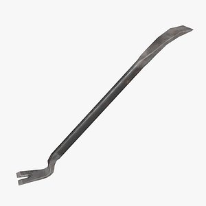 3D realistic crowbar