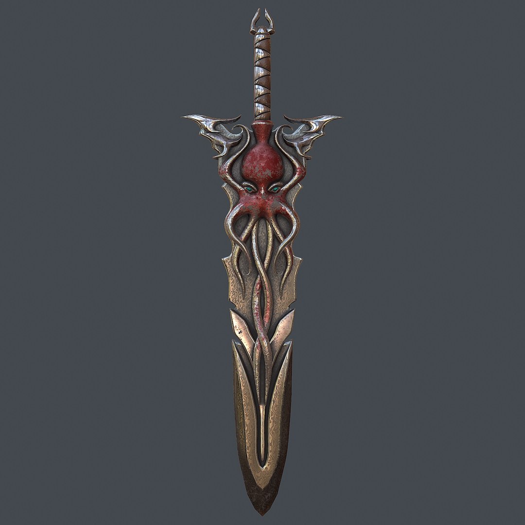 3D Fantasy Sword 15 - TurboSquid 1491388