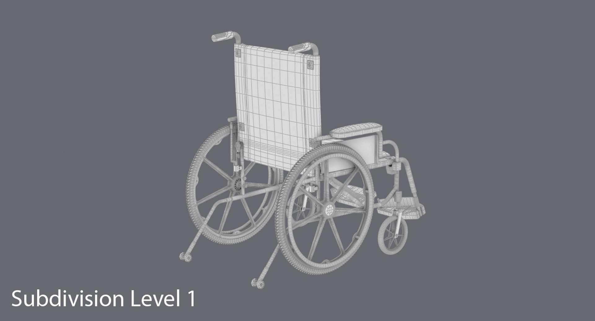 3d Model Wheelchair Wheel Chair