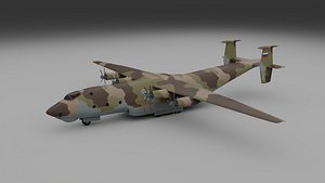 Russian Transport Aircraft Antonov An-22 Antei