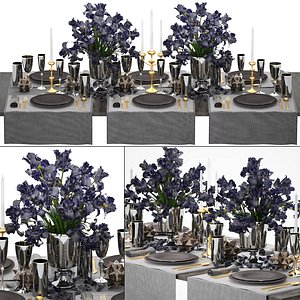 3D table setting