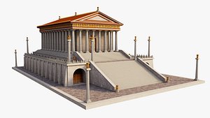 3D Hercules Temple