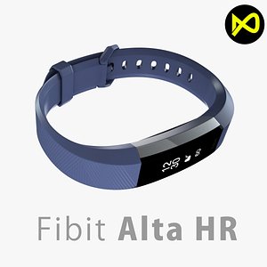 Fitbit Alta HR Blue Gray Steel