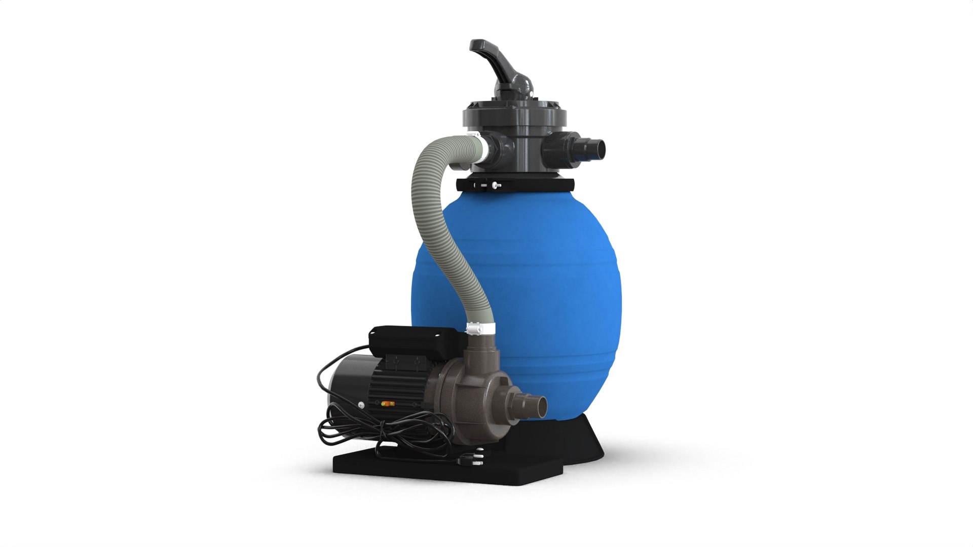 3D Swimming Pool Filter Model - TurboSquid 2442506