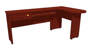 wood office desk model
