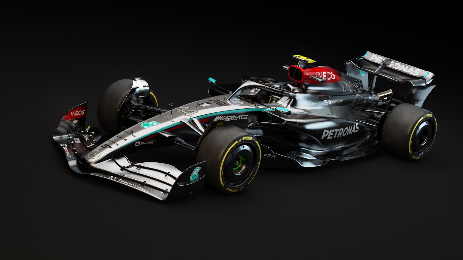 F1 Mercedes AMG W15 3D Model - TurboSquid 2225104