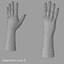 3d model hands rig animate customizable
