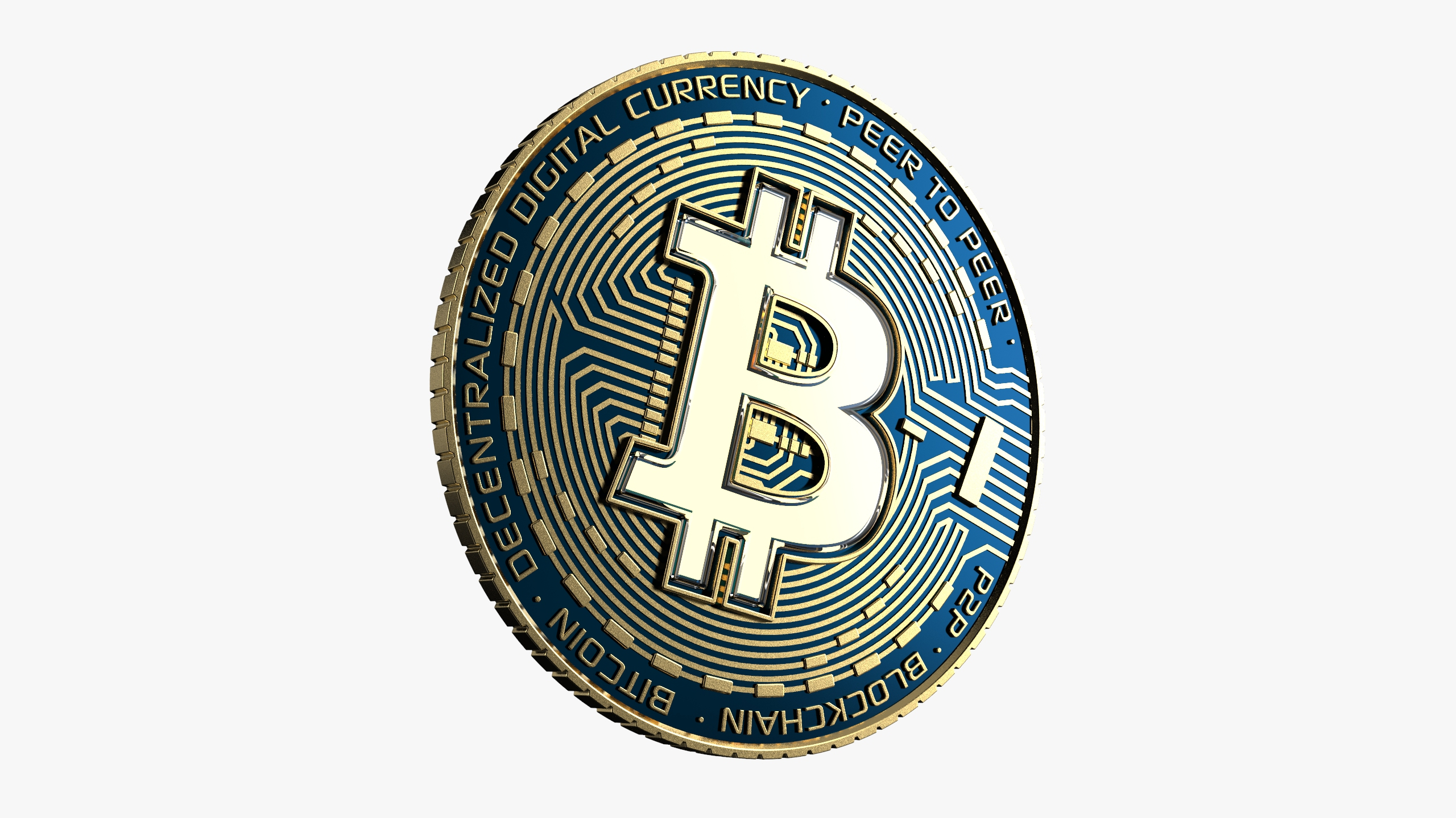 Free Bitcoin 3D Model - TurboSquid 1715759