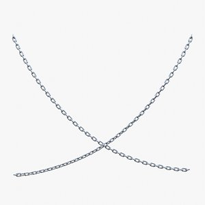 Crossed Chains 3D model