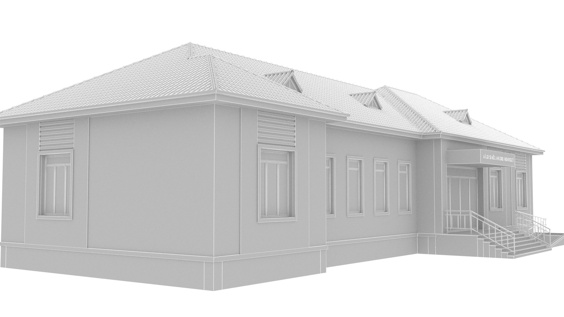 Post Office 3D Model - TurboSquid 2270587