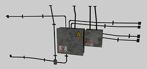caixa_luz c4d