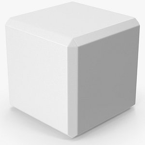 3D White Cube