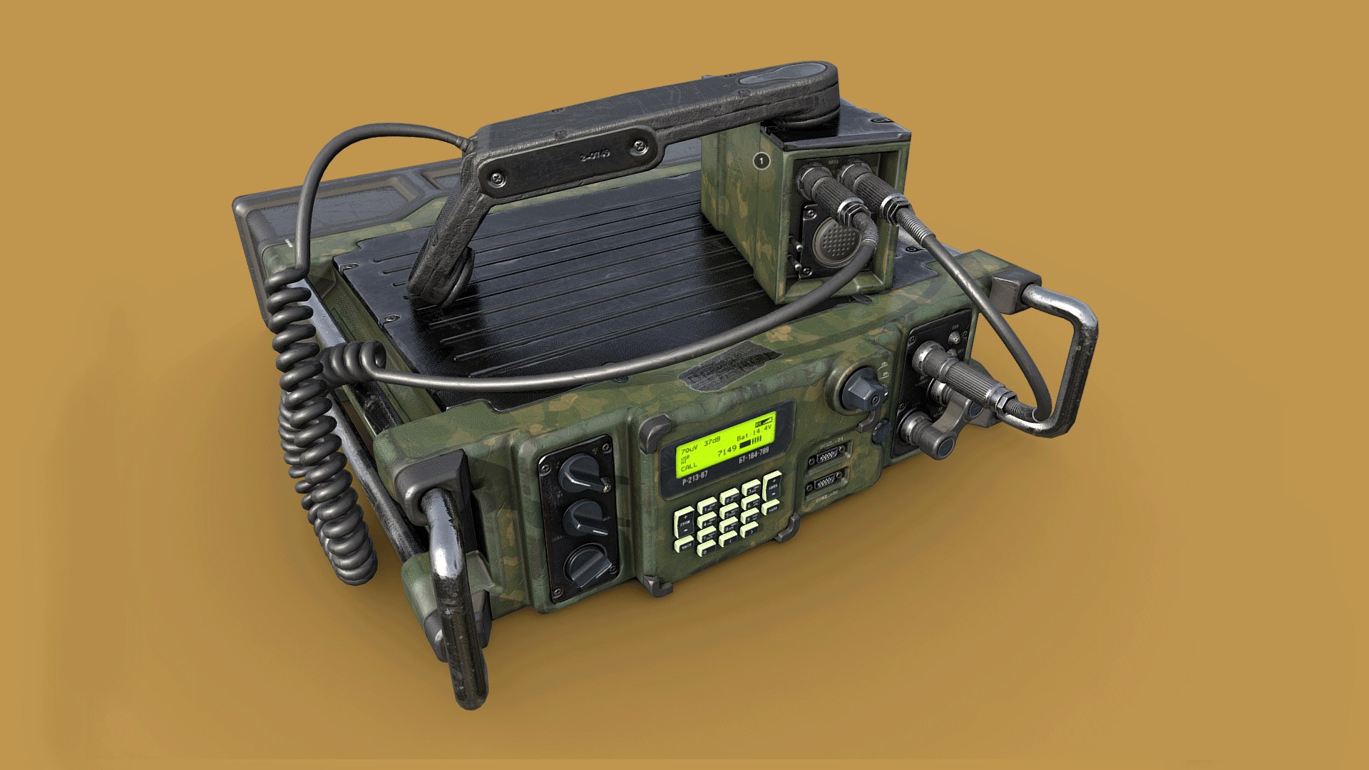 3D Military Radio - TurboSquid 2154802