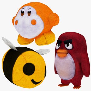 stuffed toy 01 3D model