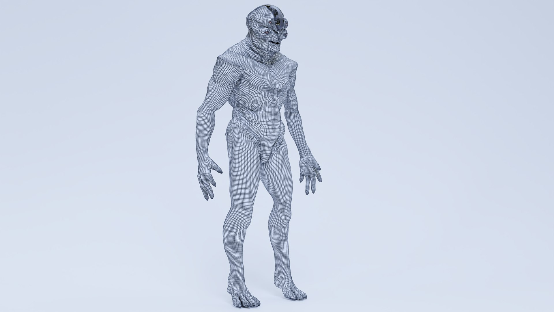 Alien Creature 3D Model - TurboSquid 1886361