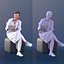 10465 Nadin - Female Doctor Sitting Talking About Documents