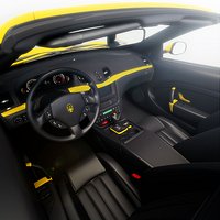 Detailed Car interior - Maserati