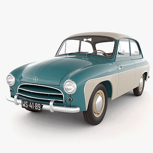 3D 1957 FSO Syrena 100