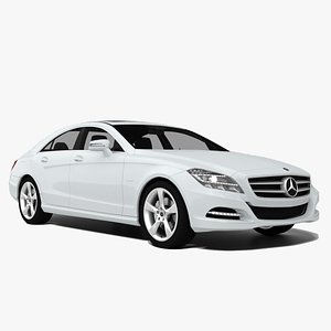 3D Mercedes-Benz CLS model