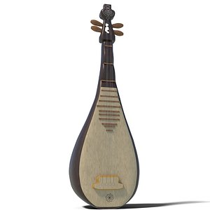 Chinese Stringed Instrument Pipa