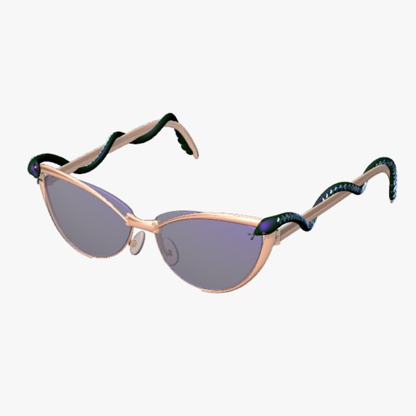 modelo 3d Gafas de sol Snake - TurboSquid 2205818
