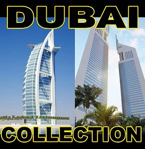 dubai 3d model