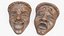Maschere teatrali commedia tragedia