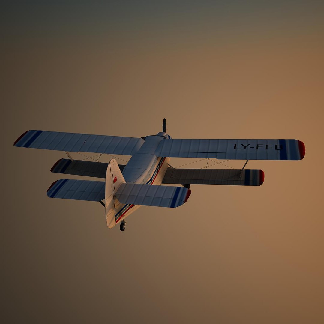 antonov 2 biplane aircraft max