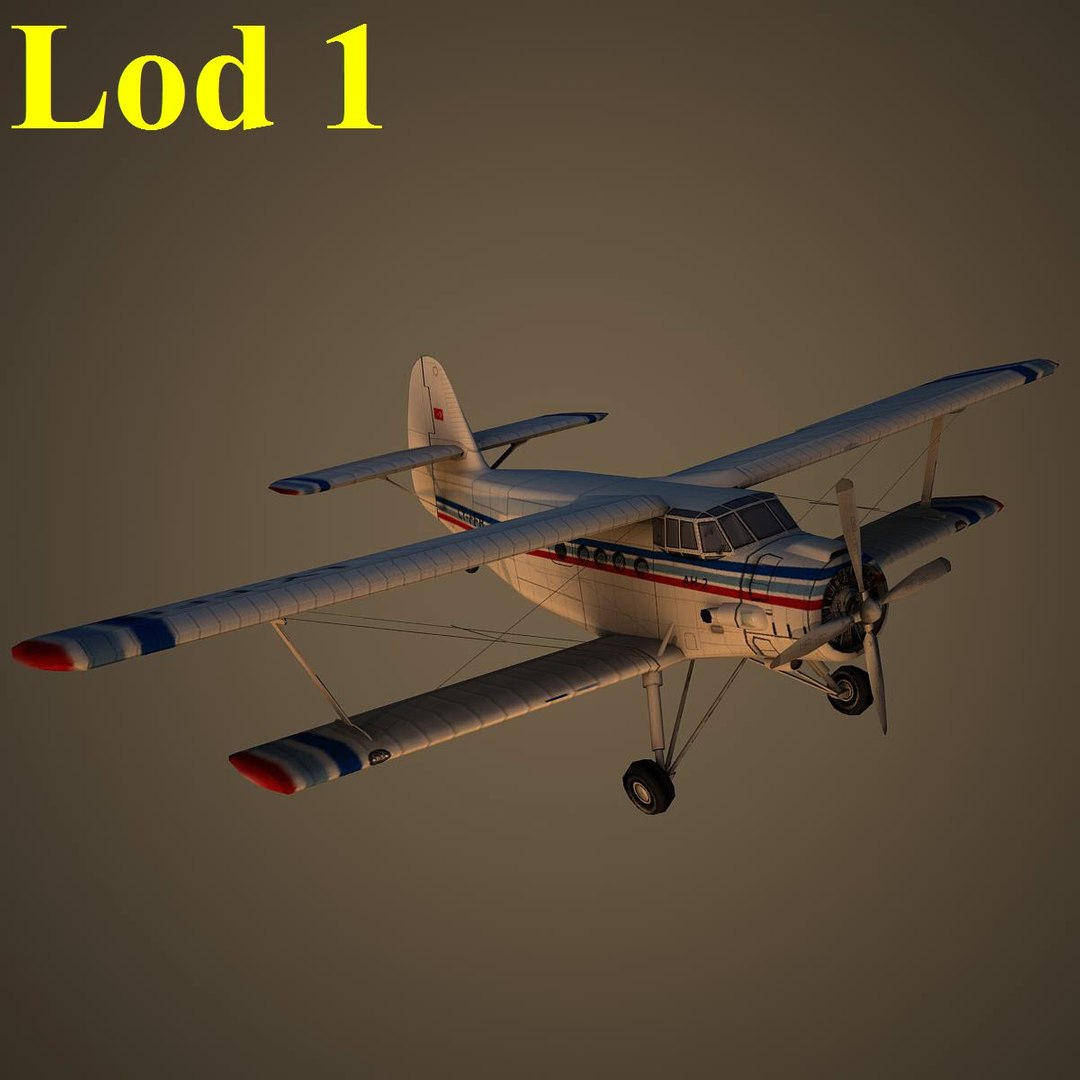 antonov 2 biplane aircraft max