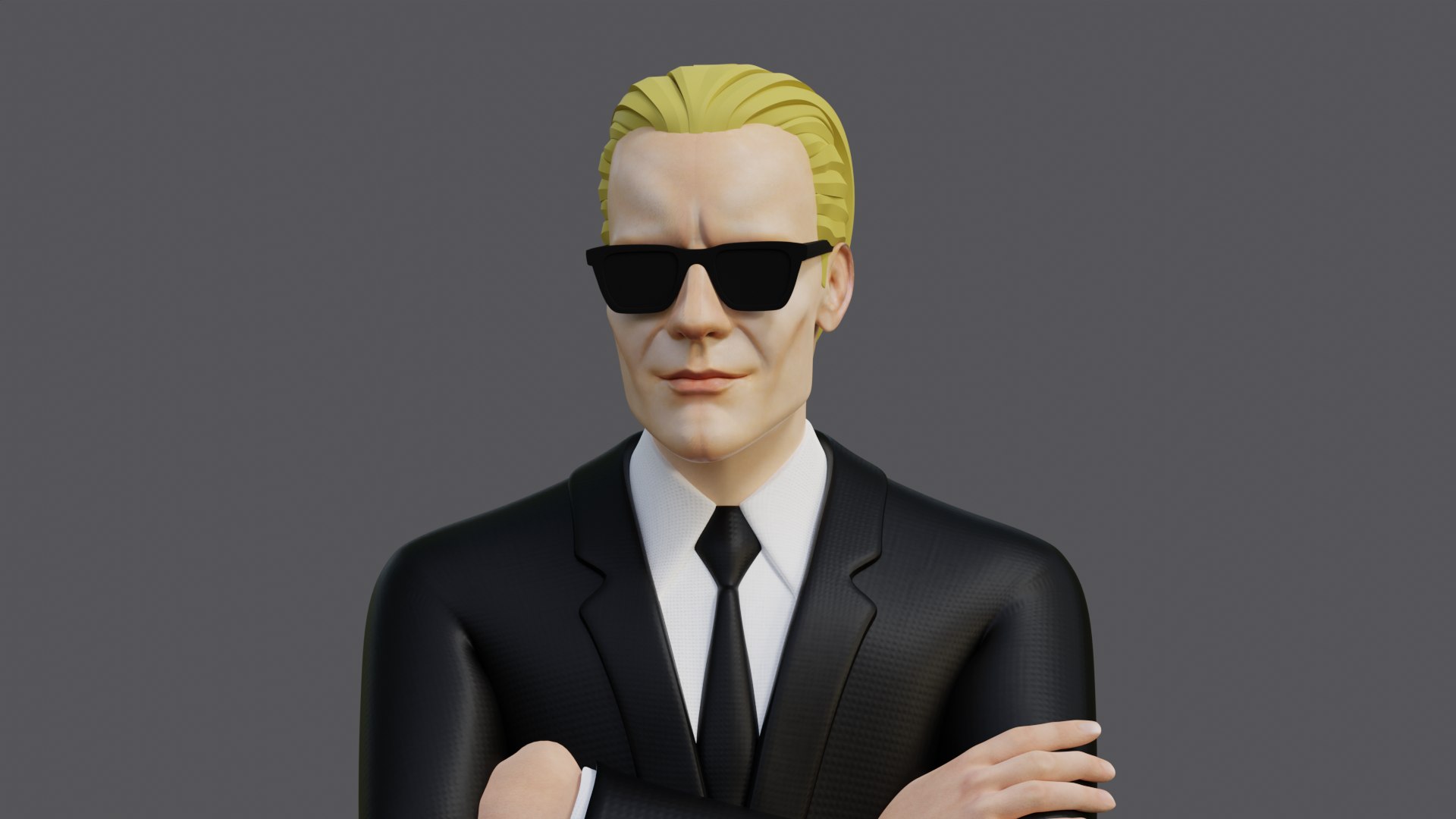 Max Headroom 3D Full Character 3D Model - TurboSquid 2179499