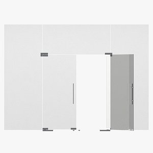 Office Tempered Glass Door