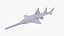 3d model sawfish fish