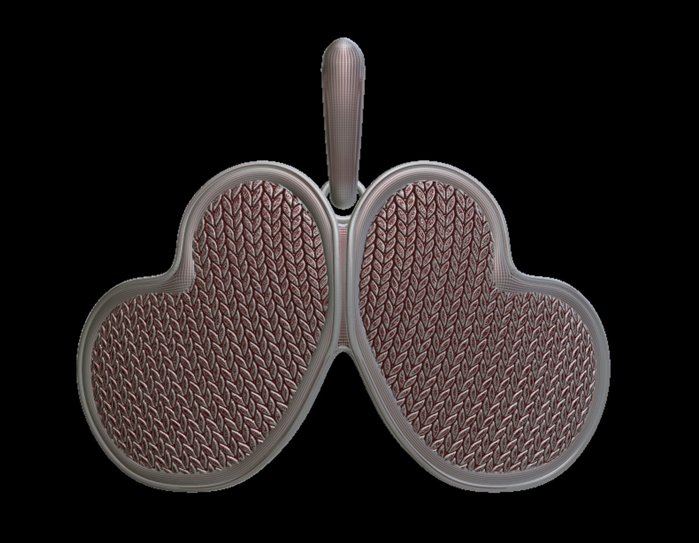 Weave Textured Butterfly Pendant 3D https://p.turbosquid.com/ts-thumb/Mz/QV4bXT/2y/bpr_render5/jpg/1742555810/1920x1080/fit_q87/4a49af030ec76acb1fe0af538d096b26012fa7aa/bpr_render5.jpg