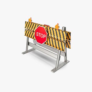 Road Barrier model