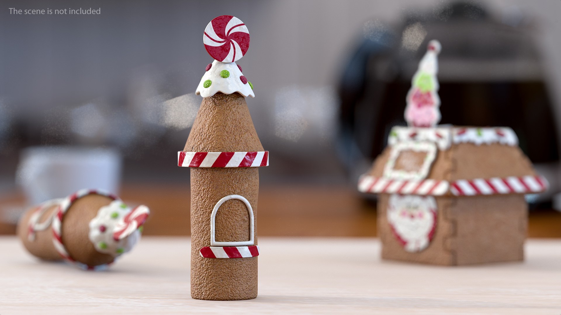 Cookie Dough Tower 3D model preview