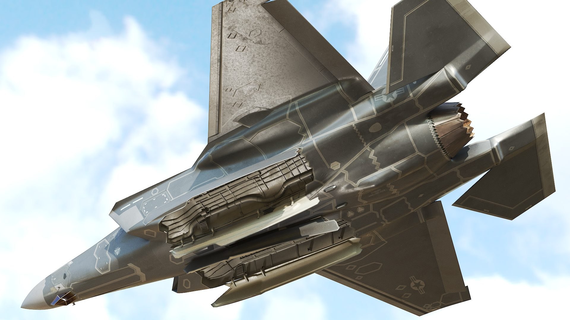 Lockheed Martin F-35A Lightning II rigged 3D model https://p.turbosquid.com/ts-thumb/Mz/SLdFH4/Rm/f35_21/jpg/1630954551/1920x1080/fit_q87/85b773ed42cc26a13c975b91d23c9bc47492bb77/f35_21.jpg
