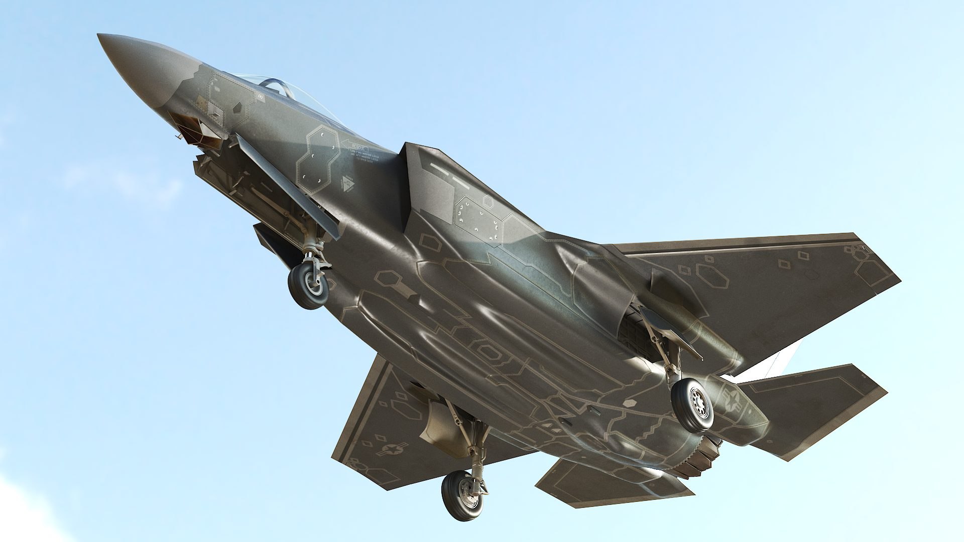 Lockheed Martin F-35A Lightning II rigged 3D model https://p.turbosquid.com/ts-thumb/Mz/SLdFH4/xT/f35_17/jpg/1630954549/1920x1080/fit_q87/ddbeef37eb5259572f651bc7fb4e3dffd9d98e69/f35_17.jpg