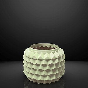3D vase 9 model