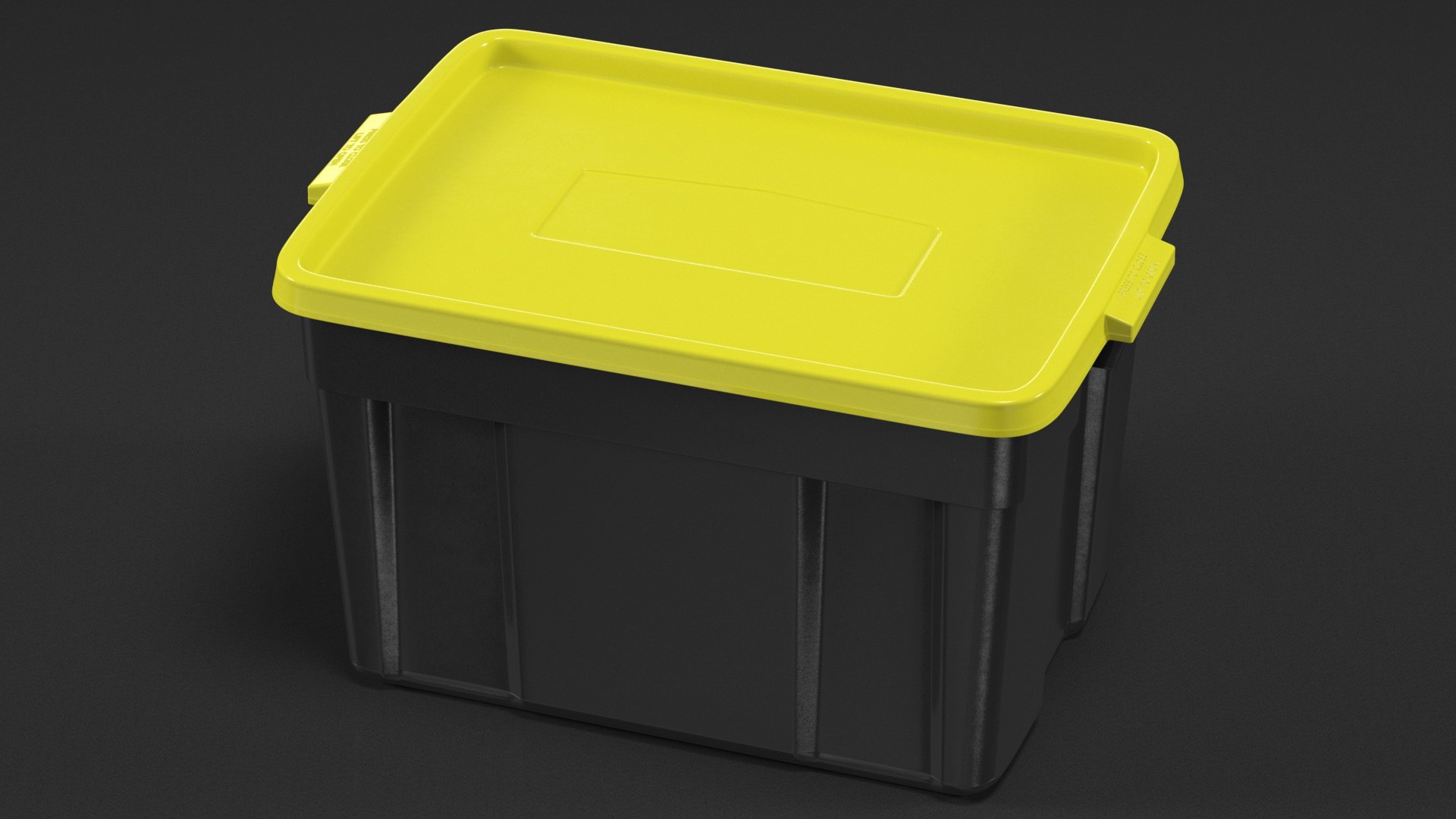 3D Polyethylene Storage Bin 25 Gallon - TurboSquid 1799607