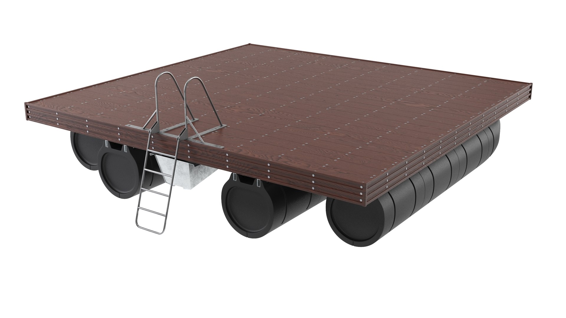 3D Pontoon Raft - TurboSquid 2206622