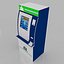 bank atm kiosk 3d max