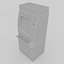 bank atm kiosk 3d max