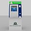 bank atm kiosk 3d max