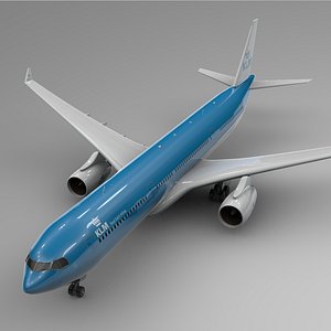 airbus a330-300 klm l341 model